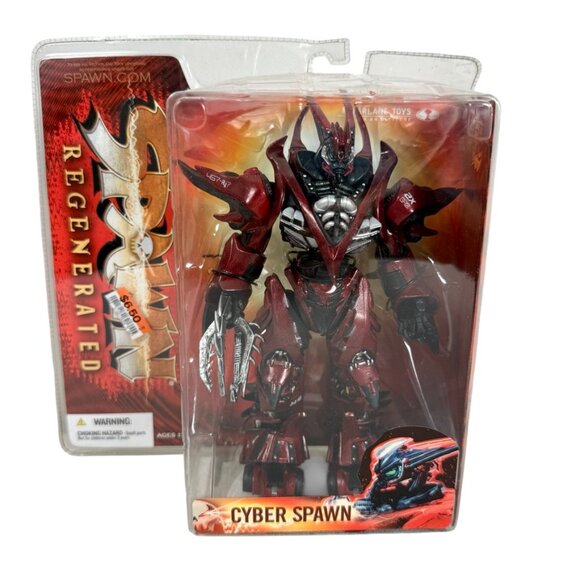 Cyber Spawn Regenerated 2005 Mcfarlane Toys 7” Action Figure Series 28 NEW - Picture 1 of 5